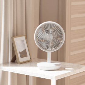 저소음 탁상용 선풍기 미니 무선 소형 좌우회전