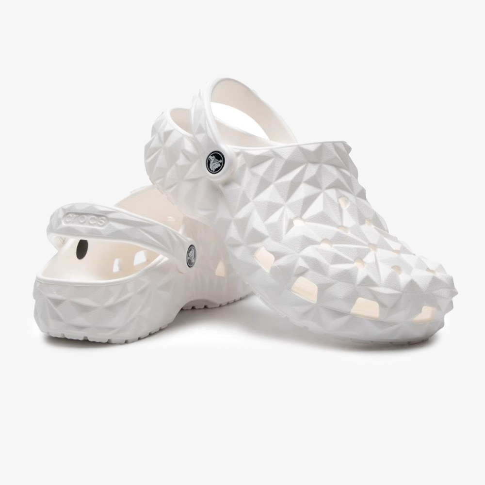 [CROCS] 크록스 공용 클래식 지오메트릭 클로그 화이트 209563-100