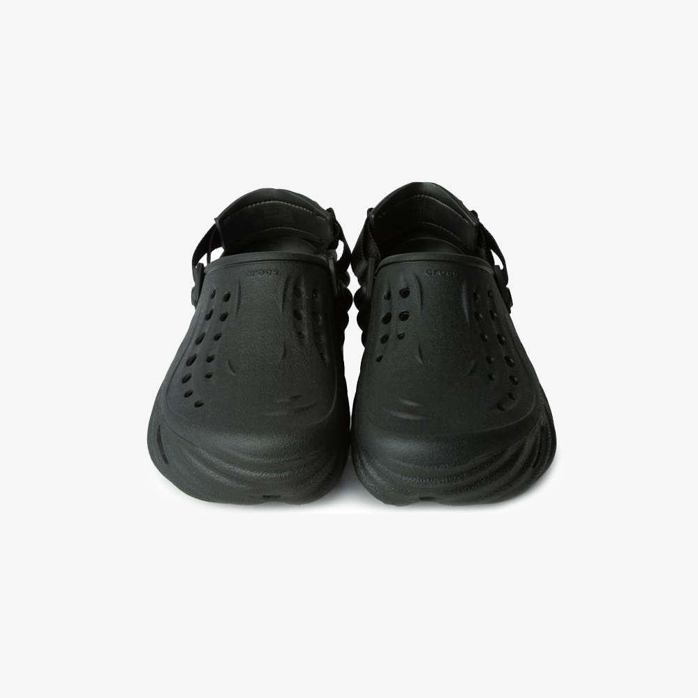 [CROCS] 크록스 에코 클로그 샌들 슬리퍼 블랙 207937-001