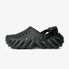 [CROCS] 크록스 에코 클로그 샌들 슬리퍼 블랙 207937-001