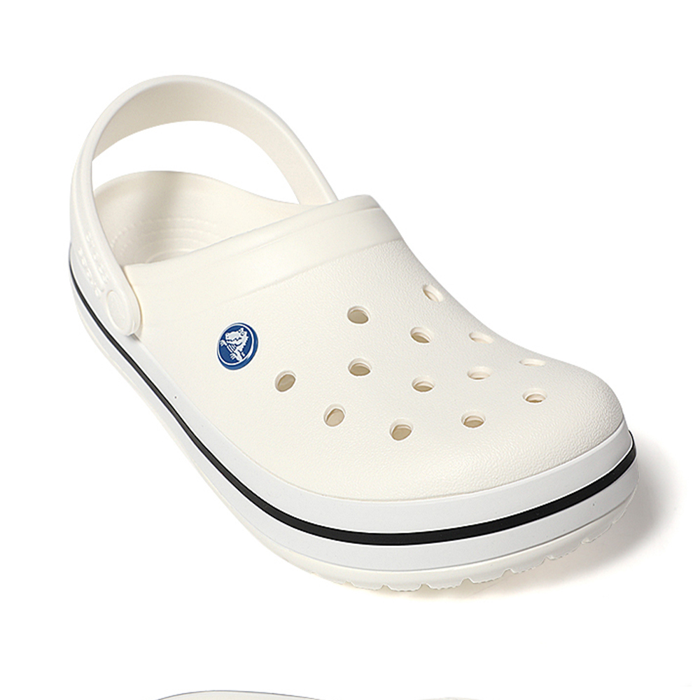 [CROCS] 크록스 슬리퍼 클래식 크록밴드 클로그 슬 샌들 화이트 11016-100