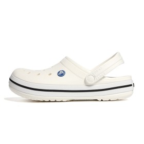 [CROCS] 크록스 슬리퍼 클래식 크록밴드 클로그 슬 샌들 화이트 11016-100