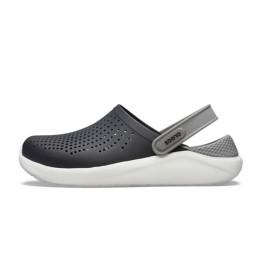 [CROCS] 크록스 라이트라이드 클로그 슬리퍼 샌들 블랙스모크 204592-05M