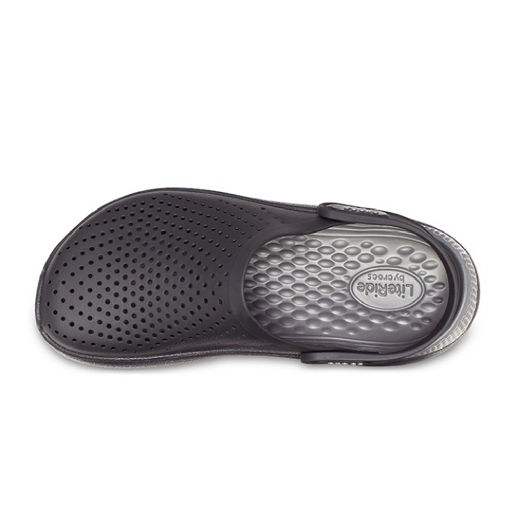 [CROCS] 크록스 라이트라이드 클로그 샌들 블랙그레이 204592-0DD