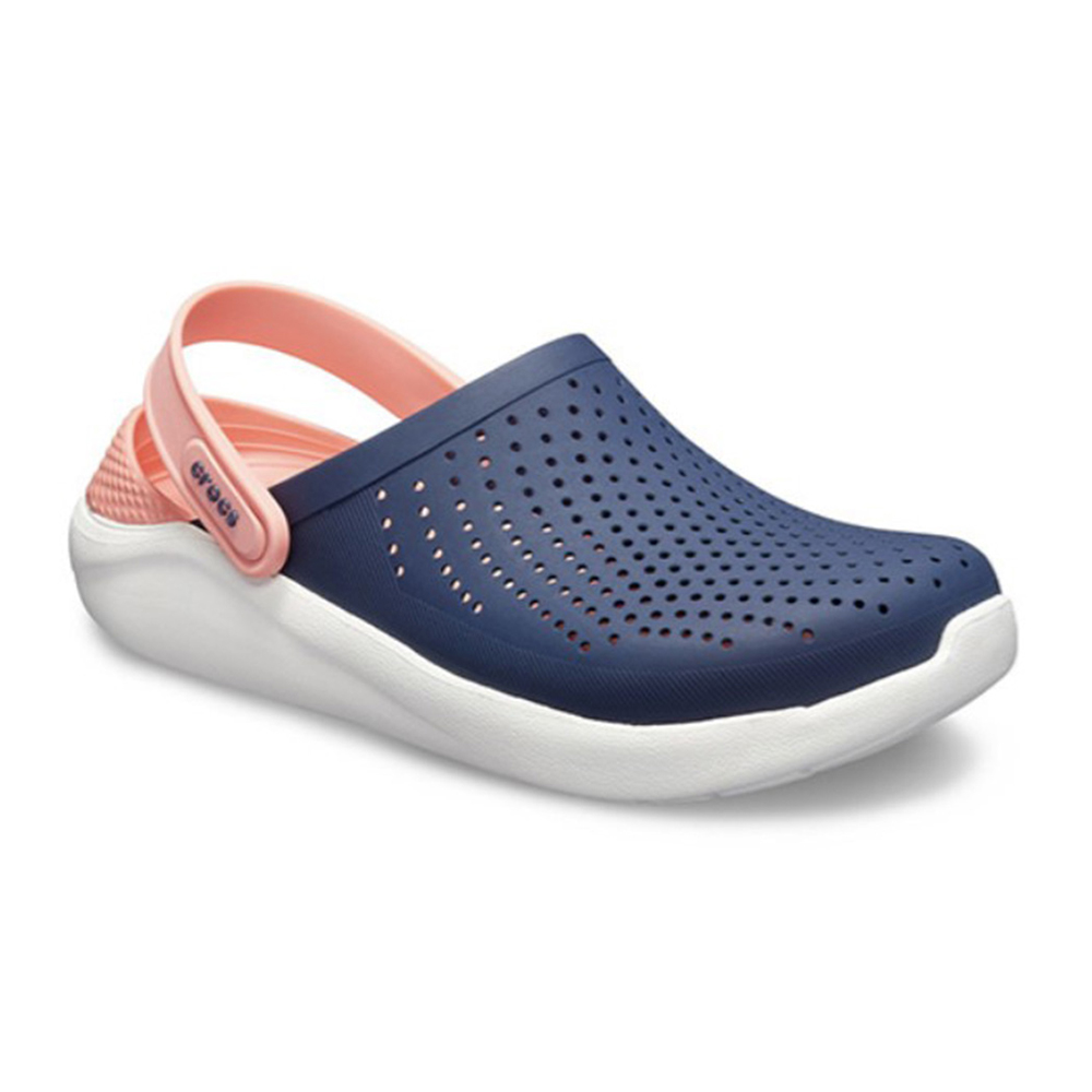 [CROCS] 크록스 라이트라이드 클로그 204592-4JG 네이비 핑크
