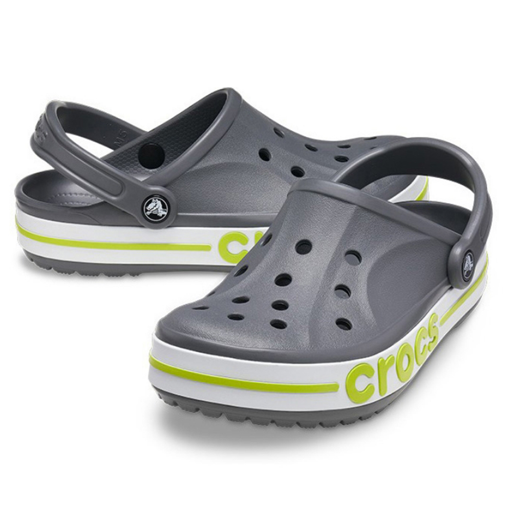 [CROCS] 크록스 바야밴드 클로그 슬리퍼 샌들 그레이라임 205089-0GX