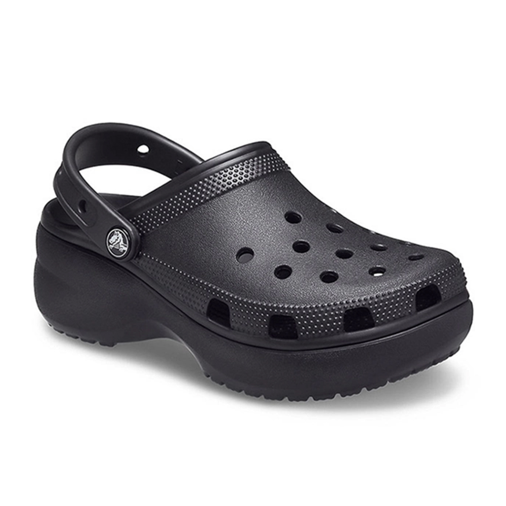 [CROCS] 크록스 클래식 플랫폼 클로그 우먼 206750-001 블랙