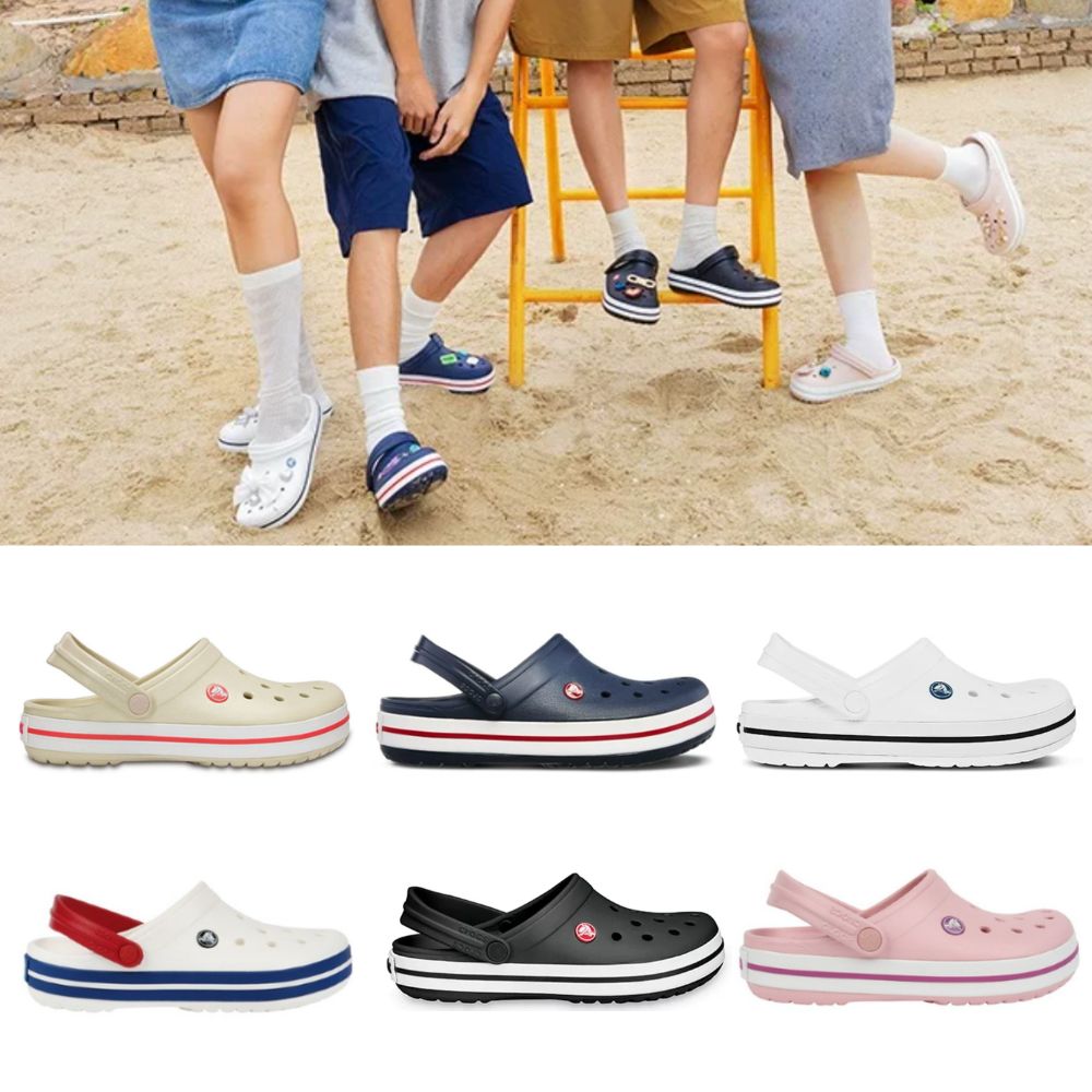 [CROCS] 크록스 크록밴드 클로그 11016시리즈 6컬러 선택가능/블랙/화이트/네이비