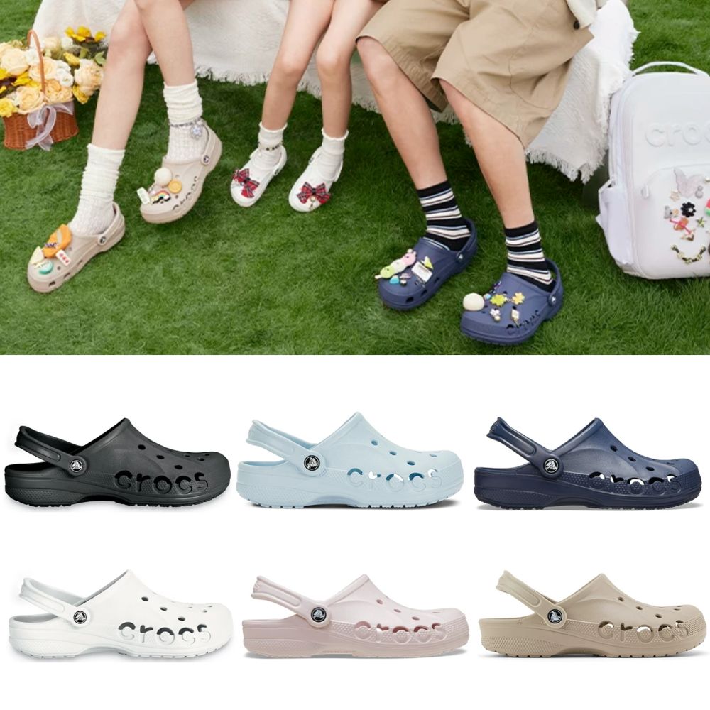 [CROCS] 크록스 바야 남여공용 클로그 슬리퍼 10126시리즈 5컬러/블랙/베이지/미네랄 블루/화이트/네이비