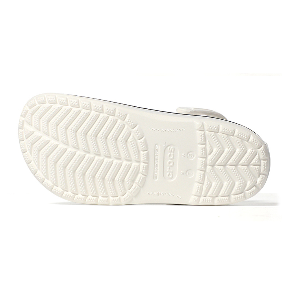 [CROCS] 크록스 슬리퍼 클래식 크록밴드 클로그 슬 샌들 화이트 11016-100