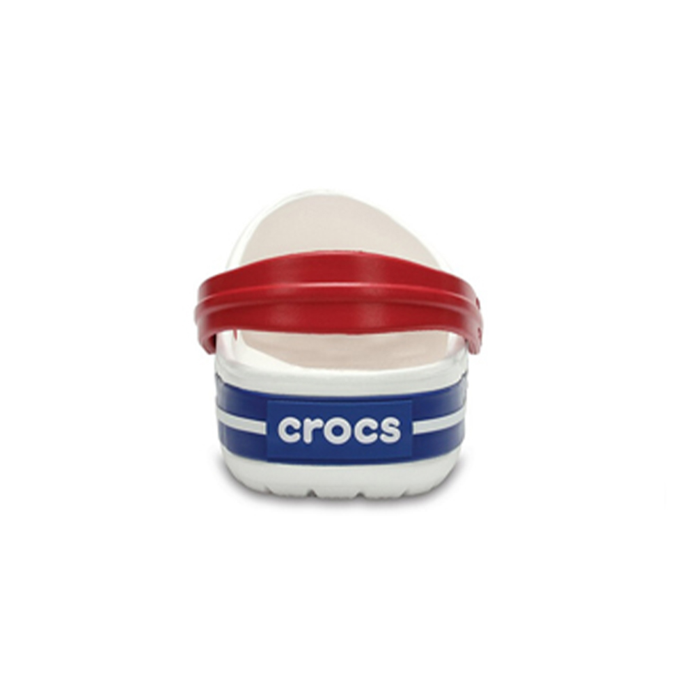 [CROCS] 크록스 크록밴드 클로그 화이트 11016-11I 화이트 블루진