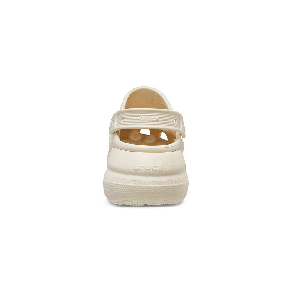 [CROCS] 크록스 클래식 크러쉬 클로그 플랫폼 슬리퍼 샌들 본화이트 207521-2Y2