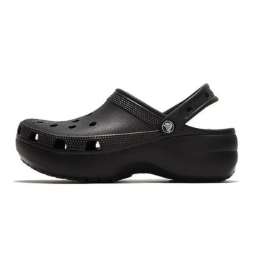 [CROCS] 크록스 클래식 플랫폼 클로그 우먼 206750-001 블랙