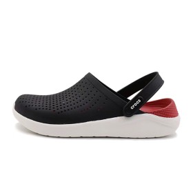 [CROCS] 크록스 라이트 라이드 클로그 블랙 레드 204592-066