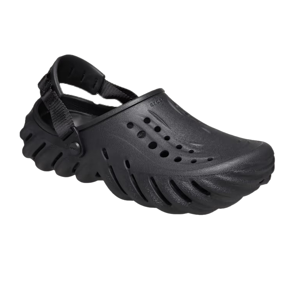 [CROCS] 크록스 에코 클로그 샌들 슬리퍼 블랙 207937-001