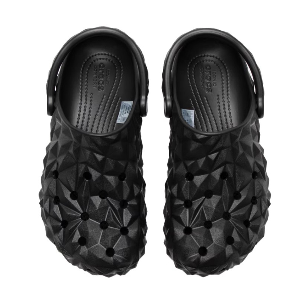 [CROCS] 크록스 클래식 지오메트릭 클로그 블랙 검정 209563-001 공용샌들