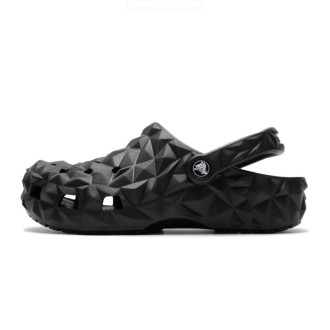 [CROCS] 크록스 클래식 지오메트릭 클로그 블랙 검정 209563-001 공용샌들