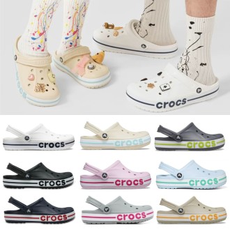 [CROCS] 크록스 슬리퍼 클래식 바야밴드 클로그 205089시리즈 8컬러 라인업