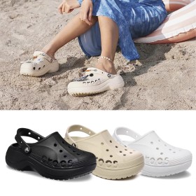 [CROCS] 크록스 바야 플랫폼 클로그 208186시리즈 3컬러 선택가능